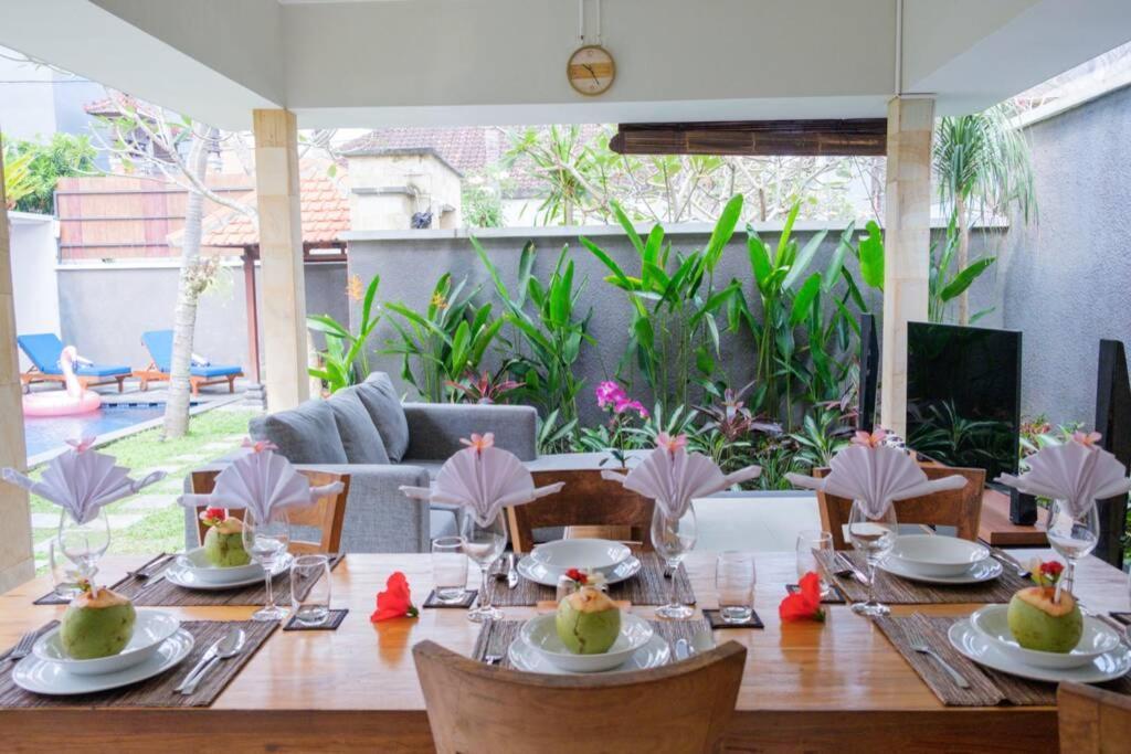 Villa Akmali Berawa - 3 Bedrooms 坎古 外观 照片